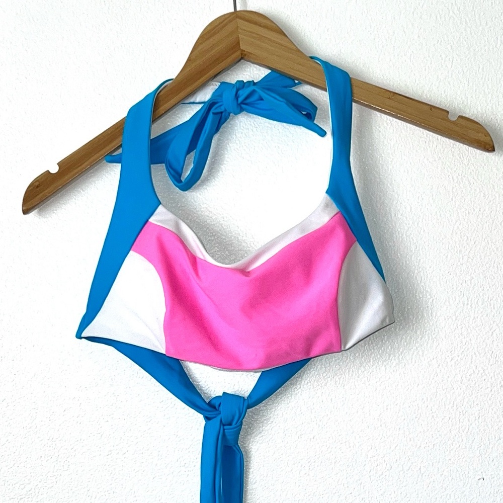 93 Play Street Molly Bikini in Bubblegum Lagoon NWOT - Picture 3 of 9